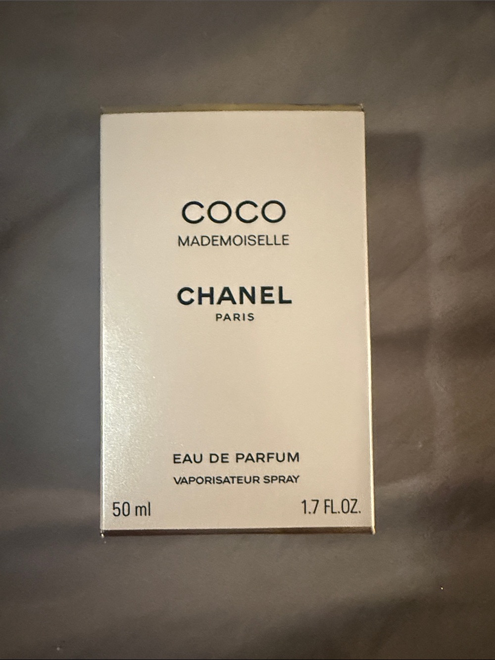 CHANEL Coco Mademoiselle Box - Cream and Black Accents